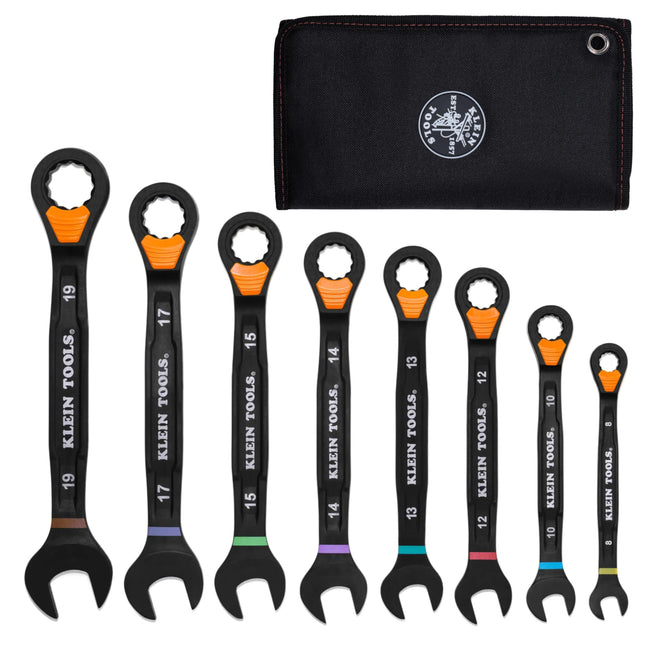 KLEIN TOOLS 69508M Metric Ratcheting Combination W