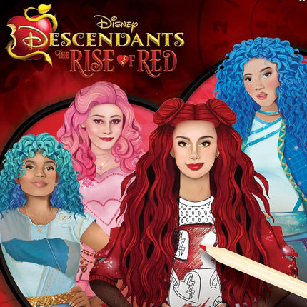 Make It Real Descendants 4 Rise of Red Fashion Sketchbook