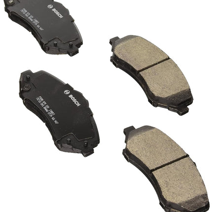 BOSCH BC1327 QuietCast Premium Ceramic Disc Brake Pad Set - Compatible with Select Chrysler Town & Country; Dodge Grand Caravan, Journey, Nitro; Jeep Liberty, Wrangler; Volkswagen Routan + More; FRONT