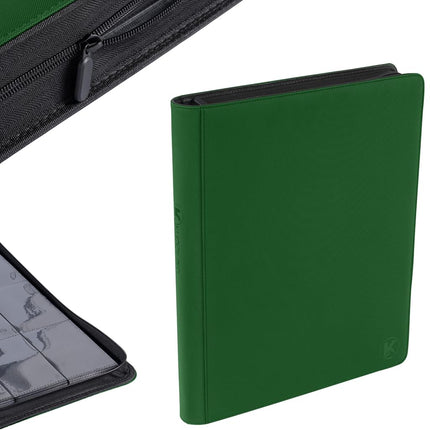 KUOOKING 1408+ Pockets Trading Card Binder (Green)