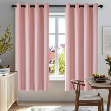Deconovo Nursery Curtains 54 Inch Length, Room Dar