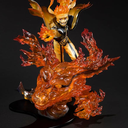 TAMASHII NATIONS Bandai Figuartszero Naruto Uzumaki-Kurama-Kizuna Relation Statue