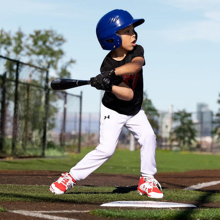 Under Armour Little Boys' Baseball Pant, White, 5