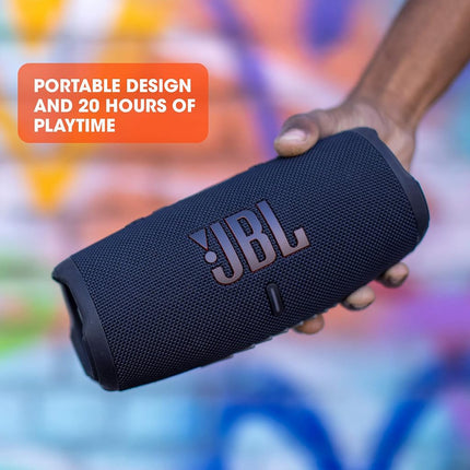 JBL Charge 5 Bluetooth Speaker | up to 20 hours Battery Life, Waterproof and Dustproof - Teal - JBLCHARGE5TEAL [Sub]