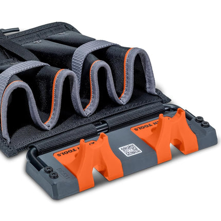 Klein Tools BC531S Mini Apron, BWC S-Hook Compatible, Tool Storage with Tape Thong and Stackable Design