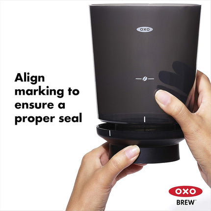 OXO Brew Compact Metallic Coffee Maker One Size