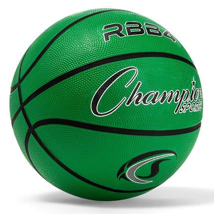 Champion Sports Pro Rubber Basketball, 28.5" Diameter