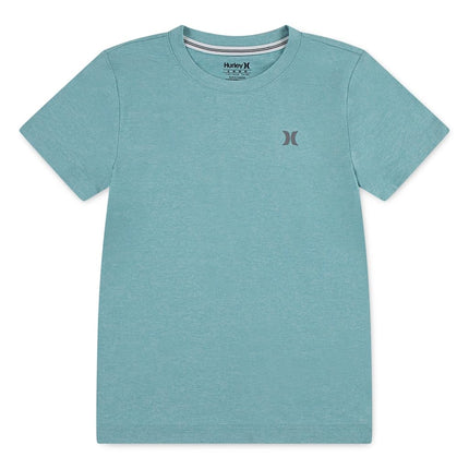 Hurley Boys' Soft Basic T-Shirt, Harbor Green Heat