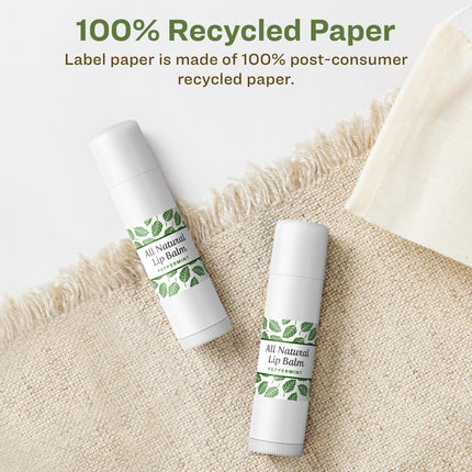 Avery EcoFriendly Matte White Recycled Square Labels, 1" x 1", Print-to-The-Edge, Matte White Labels, Permanent Label Adhesive, Laser/Inkjet, 2,400 Printable Labels