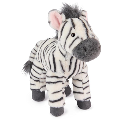 GUND Gemma Zebra Plush, Zebra Stuffed Animal for Ages 1 and Up, Gray/White, 12"