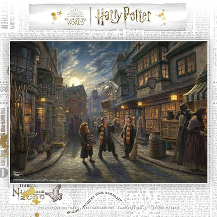 Ceaco - Thomas Kinkade - Harry Potter - Wizarding World - Diagon Alley - 1000 Piece Jigsaw Puzzle