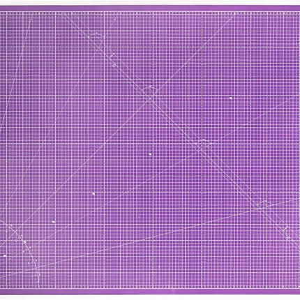 Elan A0 Cutting Mat A0 INCH Pink and Purple, 5-Ply Craft Mat, Self-Healing Cutting Board Craft, Art Mat, Self Healing Cutting Boards 48 x 36 INCH, Dressmaking Accessories for Sewing, Quilting