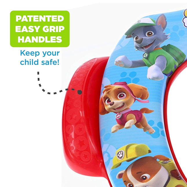 Nickelodeon PAW Patrol Calling All Pups Soft Potty Seat and Potty Training Seat - Soft Cushion, Baby Potty Training, Safe, Easy to Clean