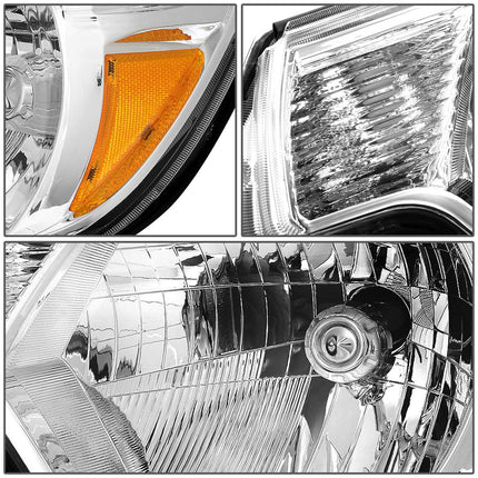DNA Motoring OEM-HL-0040-L Faro delantero del lado del conductor estilo fábrica TO2502213