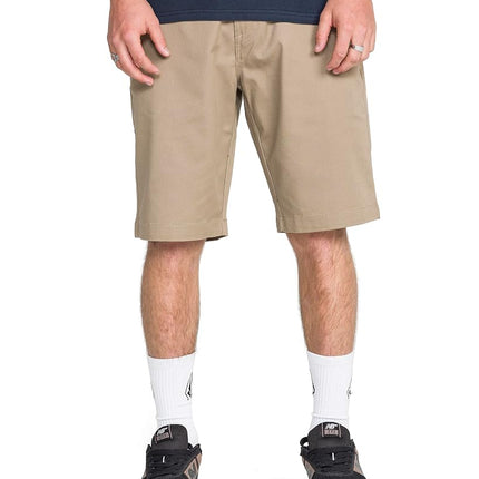Volcom Men's Vmonty Stretch Chino Short, Khaki, 38