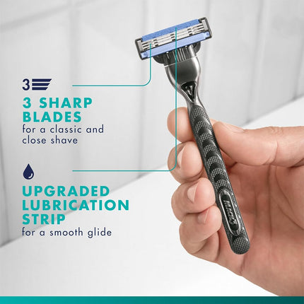 Gillette Mach3 Mens Razor Blade Refills, 15 Count