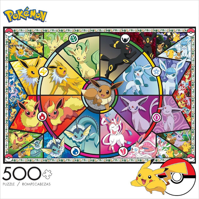 Buffalo Games - Pokémon - Eevee's Stained Glass - 