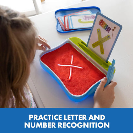 Learning Resources Light-Up Tracing Centre Alphabet Activity Set, Preschool Learning Toy, Portable Light Table for Kids, Light up Sensory Play Tray, Light Box Activities, Boys and Girls Ages 3+