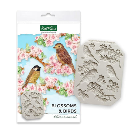 Katy Sue 'Blossoms & Birds' Silicone Mold for Cake