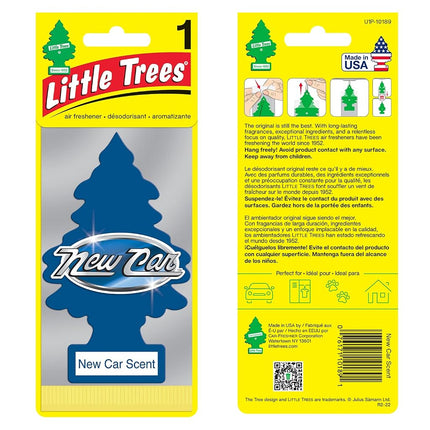 Little Trees Car Freshener New Car Scent (24 Pack)