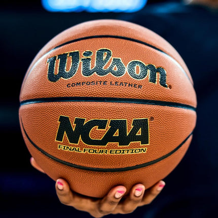 WILSON Balón de Baloncesto NCAA Final Four - Talla 7-29.5", Marrón