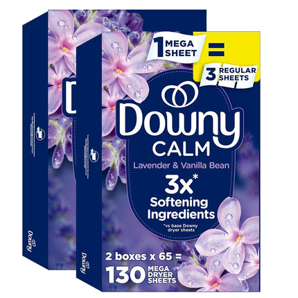 Downy Infusions Mega Dryer Sheets, Laundry Fabric 