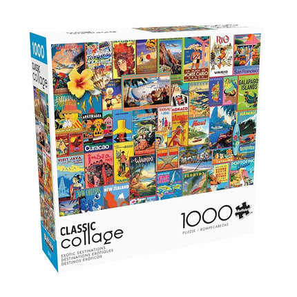 Buffalo Games - Classic Collage - Lewis T Johnson - 1000 Piece Jigsaw Puzzle for Adults Challenging Puzzle Perfect for Game Nights - Finished Puzzle Size is 26.75 x 19.75