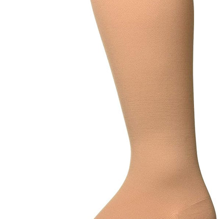 Medias terapéuticas Futuro Opentoe hasta la rodilla, Beige, 71033en, Mediana