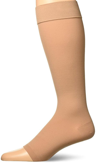 Futuro Opentoe Knee Length Therapy Stockings, Beige, 71033en, Medium