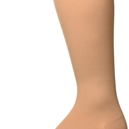 Futuro Opentoe Knee Length Therapy Stockings, Beig