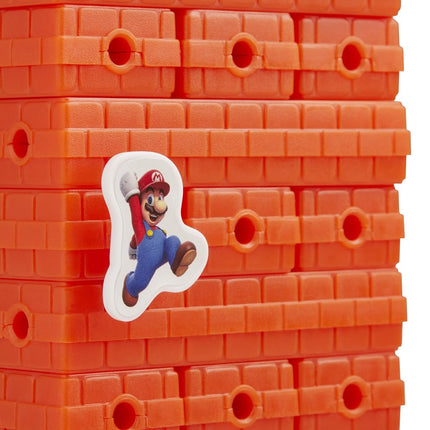 Hasbro Games Jenga: Super Mario Edition Game, Block Stacking Tower Game for Super Mario Fans, Ages 8 and Up