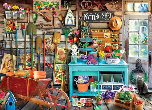 EuroGraphics The Potting Shed 1000-Piece Puzzle