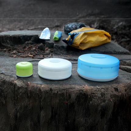 humangear GoTubb 3 Pack Travel Container - Clear/Green/Blue, Small, 14 cc