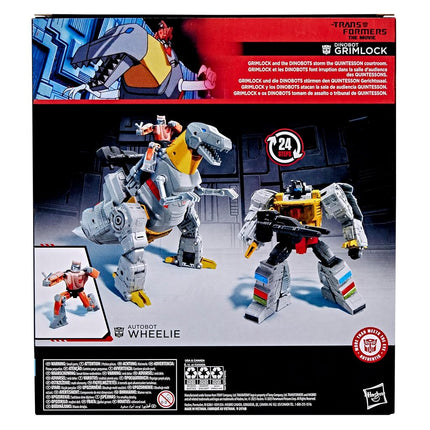Transformers Studio Series The Transformers: The Movie Dinobot Grimlock, Leader Class 8.5-Inch Converting Action Figure, Robot Toys for Ages 8+