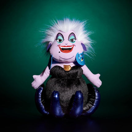 Just Play Disney Villains Collection: Ursula, 13-inch Collectible Stuffed Animal, The Little Mermaid, Kids Toys for Ages 3 Up