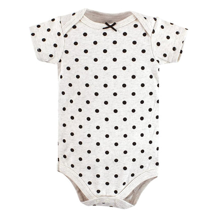 Combinaisons en coton pour bébé Hudson Baby, imprimés rose cannelle, prématuré