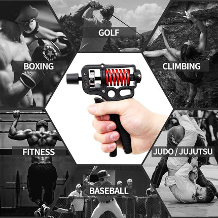 GD ULTRA Grip Strength Trainer Forearm Hand Grip Strengthener 20~70kg