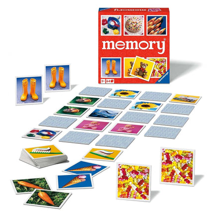 Ravensburger Junior Memory Game - Matching Picture Snap Pairs For Kids Age 3 Years Up - Educational Todder Toy