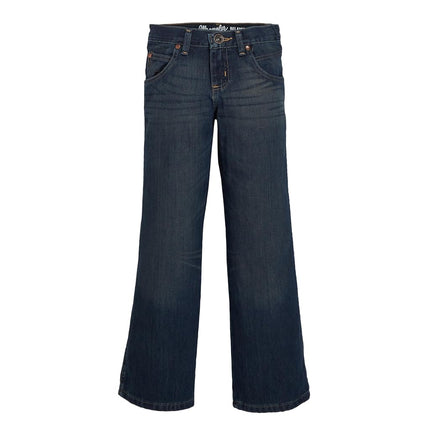 Wrangler Boys' Retro Relaxed Fit Boot Cut Jean, Night Sky, 14