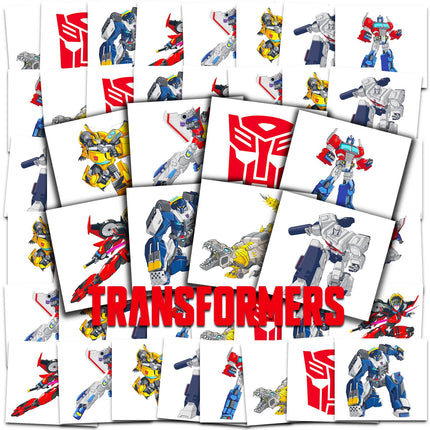 Transformers Tattoos Party Favors Bundle ~ 70+ Pre