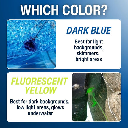 Leakmaster BLUEDYE8OZ Pool DYE Leak Detection, Blue
