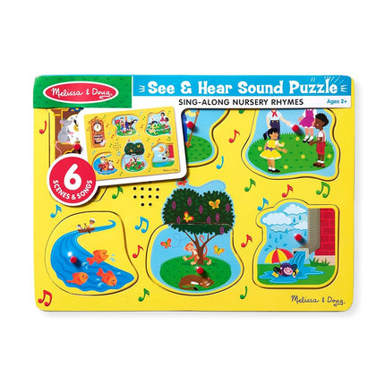 Nursery Rhymes 1 - Sound Puzzle [Toy] [Aug 30, 2016] Melissa & Doug