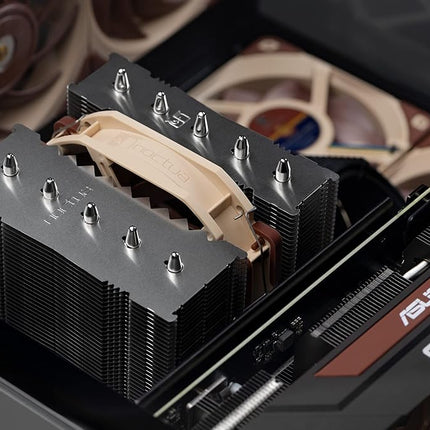 Noctua NH-D12L, Quiet High-Performance Dual-Tower CPU Cooler