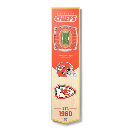 NFL Kansas City Chiefs Arrowhead Stadium 3D Stadiu