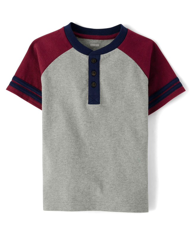 Gymboree,and Toddler Short Sleeve Henley T-Shirt,M