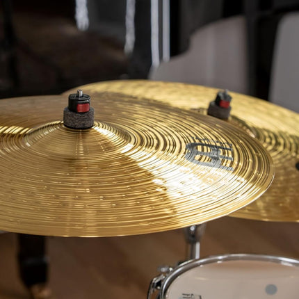 Meinl Cymbals HCS Crash-Ride Cymbal 18 inch (Video) for Drum Set (45,72cm) Traditional Finish Brass, Made in Germany (HCS18CR)