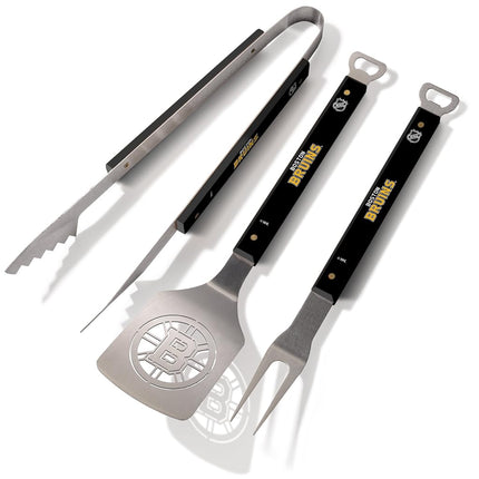 NHL Boston Bruins Spirit Series 3-Piece BBQ Set