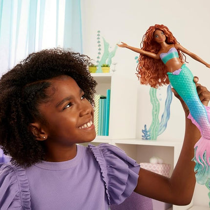 Disney The Little Mermaid Sing and Dream Ariel Fashion Doll with Signature Tail, Toys Inspired by the Movie, HMX22