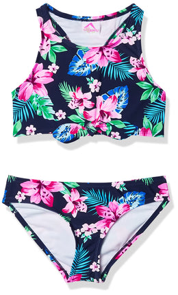 Kanu Surf Girls' Addie UPF 50+ Beach Sport Racer B