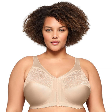 Glamorise MagicLift Front-Closure Support Wirefree Bra 1200 (Women's & Women's Plus)